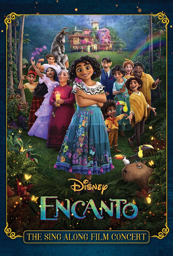 Disney Encanto The Sing-Along Film Concert movie poster