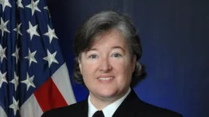 Photo of Captain Moira McGuire smiling