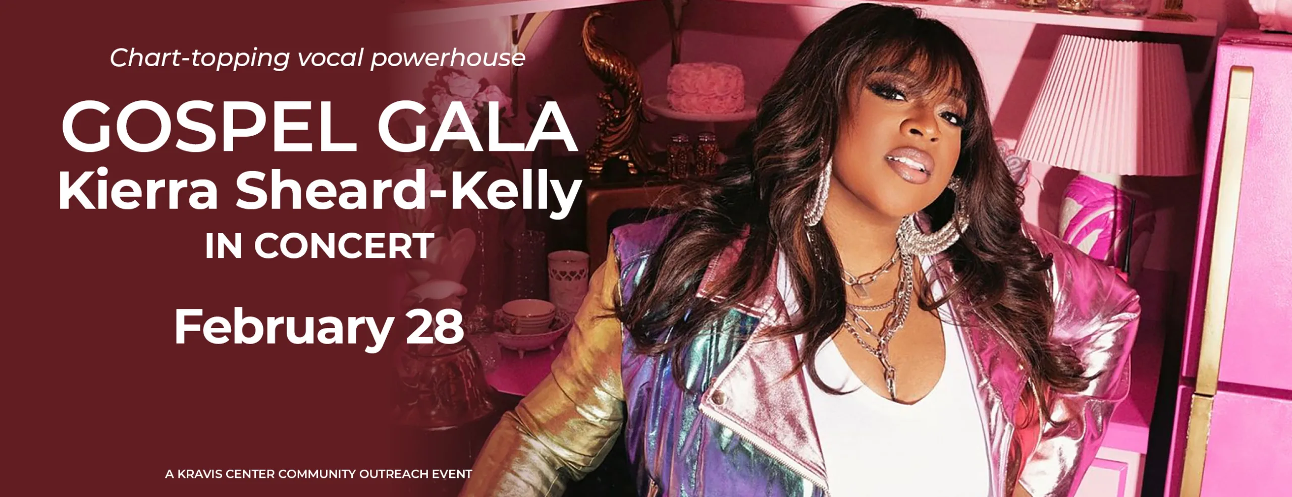 <center> GOSPEL GALA <br> KIERRA SHEARD-KELLY IN CONCERT </center>