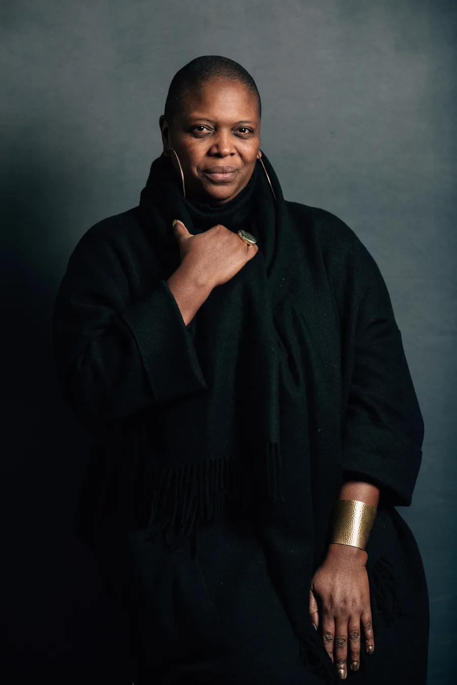 Dr. Teri Francis in black dress headshot